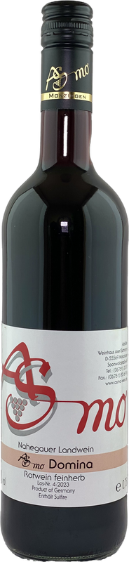2022er Nahegauer Landwein Domina Rotwein feinherb