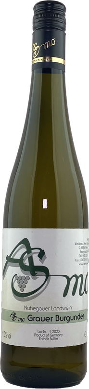 2022er Nahegauer Landwein Grauer Burgunder  trocken