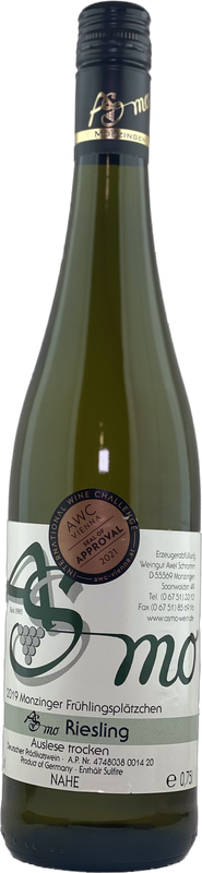 2019er Monzinger Frühlingsplätzchen Riesling Auslese trocken