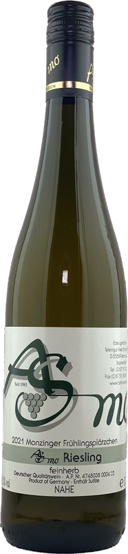 2021er Monzinger Paradiesgarten Riesling feinherb