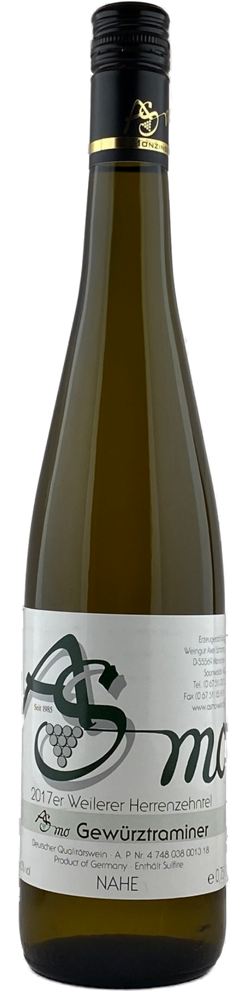 2017er Weilerer Herrenzehntel Gewürztraminer trocken