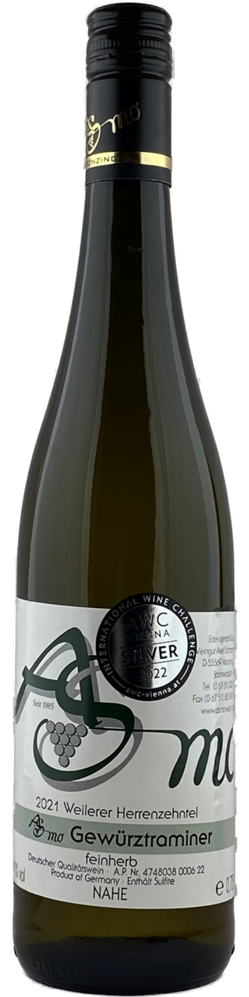 2021er Weilerer Herrenzehntel Gewürztraminer feinherb